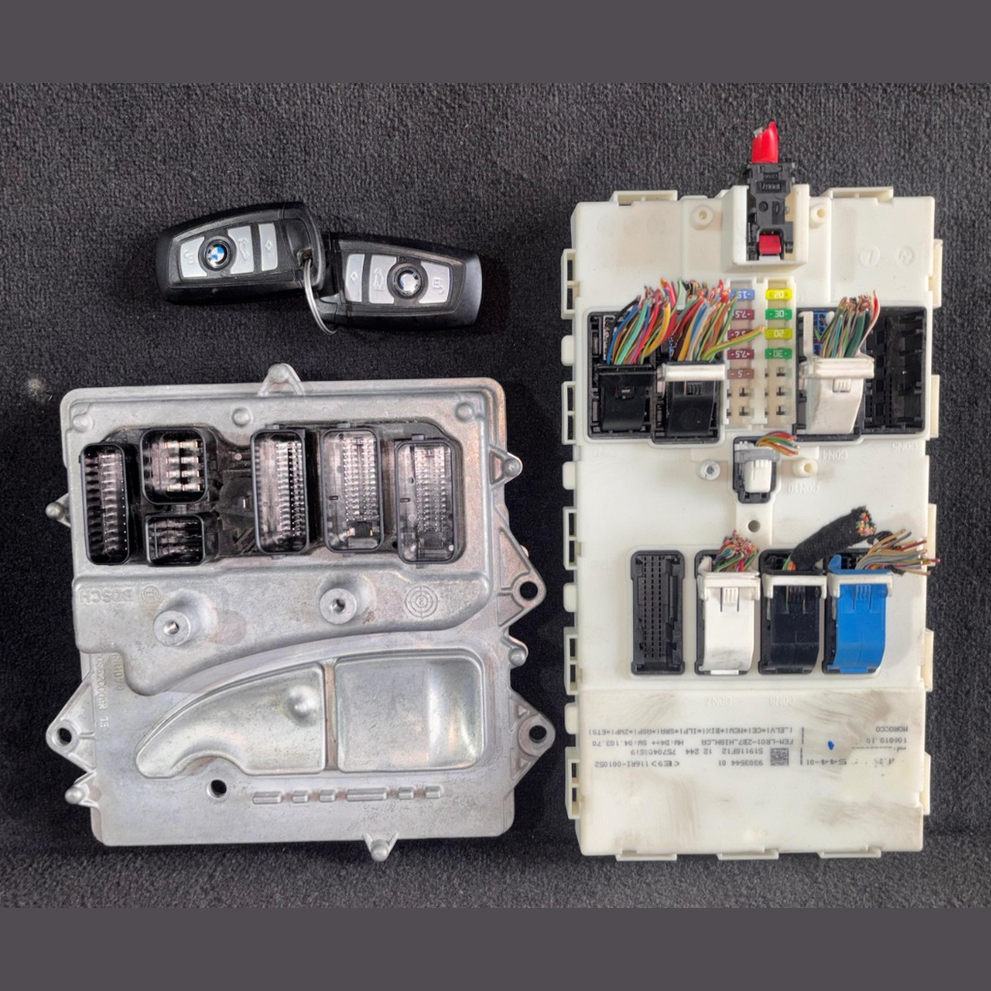 BMW HYBRID F10 F30 N55 UNIDAD DE CONTROL DEL MOTOR ECU KIT DME CON LLAVE -...