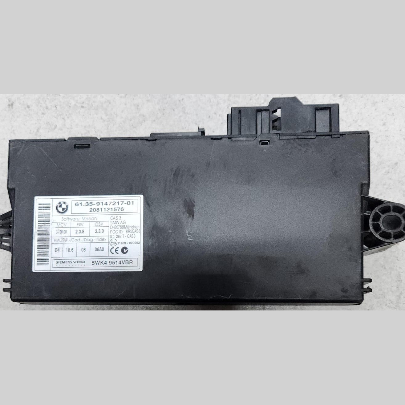 2007-2013 BMW X5 CAS3 Body Control Module 9147217 OEM