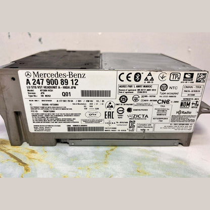 Mercedes-Benz W247 GLB Radio Audio Head Unit Control A 247 9008912 OEM