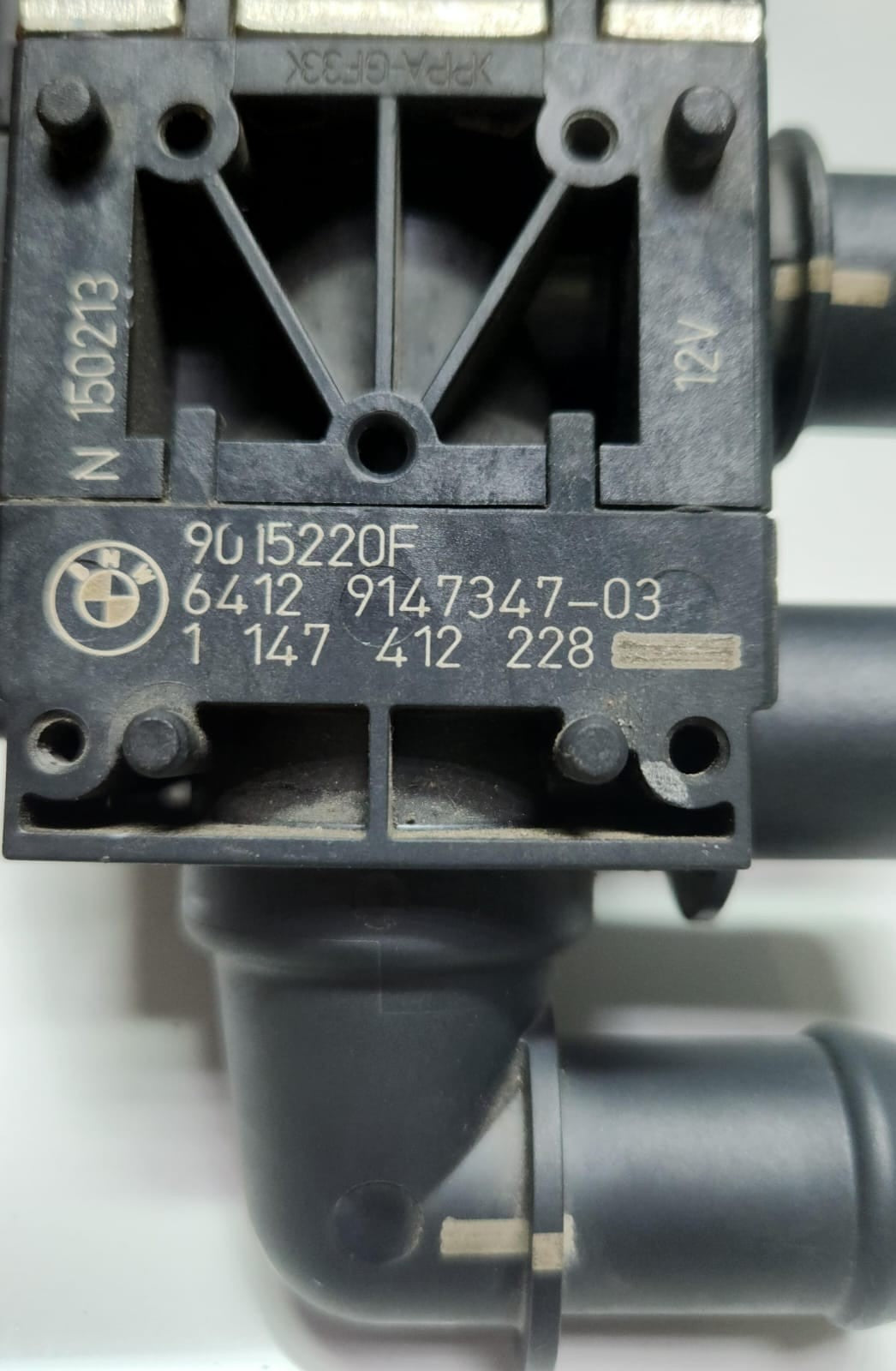 2018-2020 BMW 530e Heater Changeover Valve 9147347 3, 5, and 7 Series 