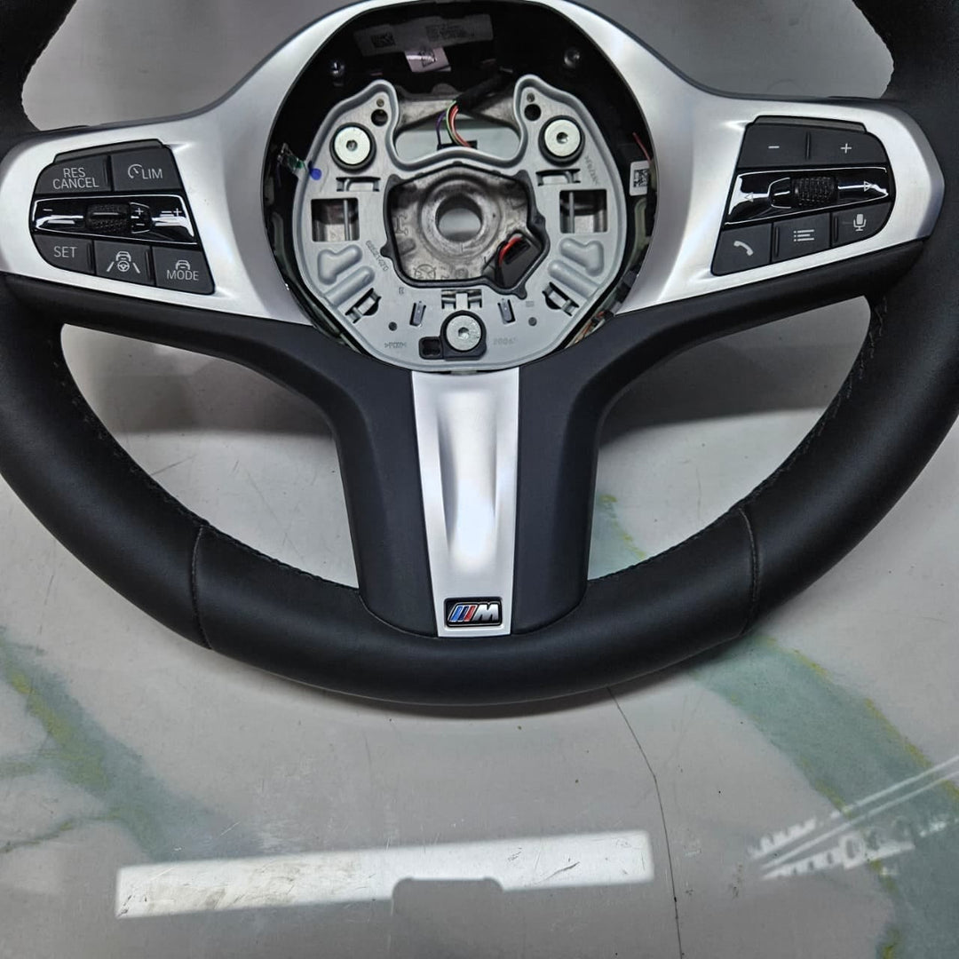 BMW M Sport F40 F44 G20 G21 G22 Leather Steering Wheel 8077415 OEM
