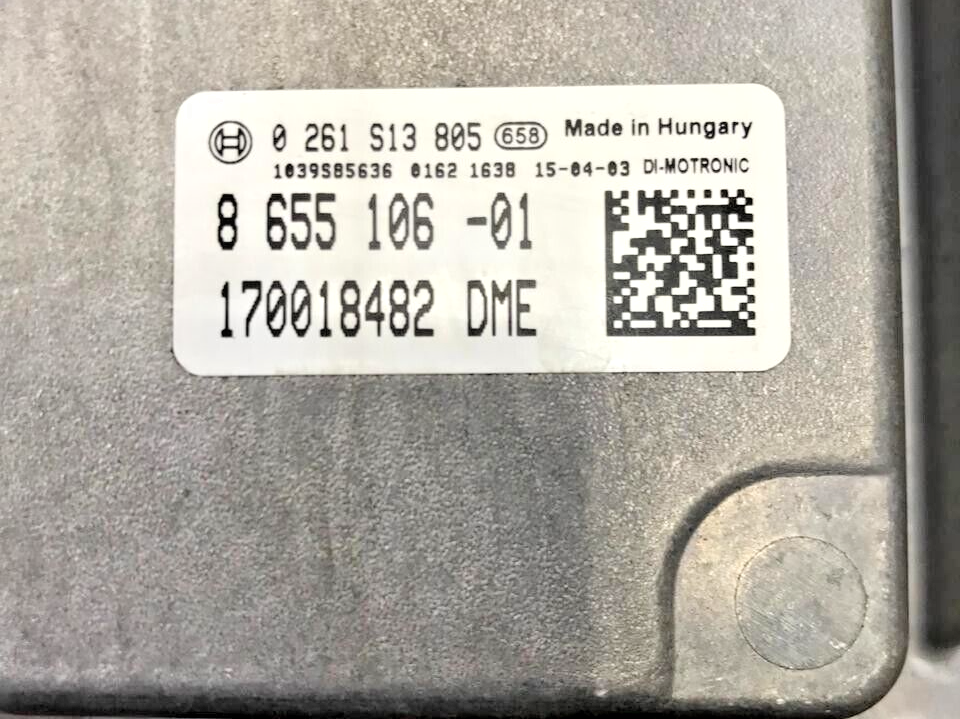 BMW 216i F45 F46 B38 ENGINE COMPUTER ECU UNIT ECM DME 8655106