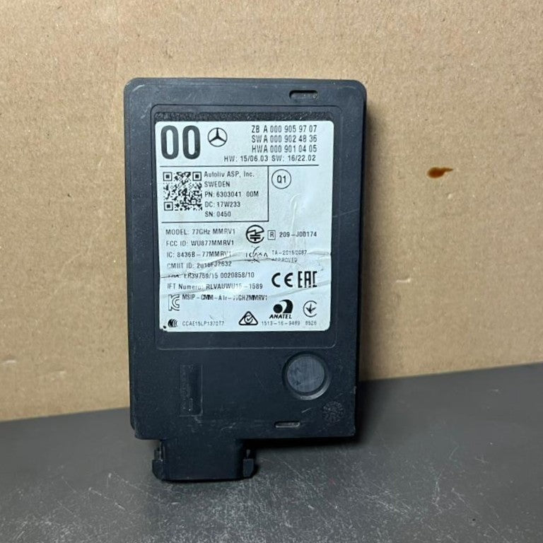 Mercedes CLA GLA Bumper Blind Spot Radar Distance Sensor Module A000 9059707