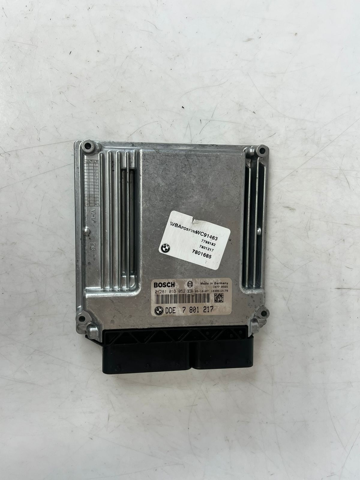 2005-2008 BMW X3 3.0D E83 M57 D30 Engine Control Unit ECU 7801217 OEM