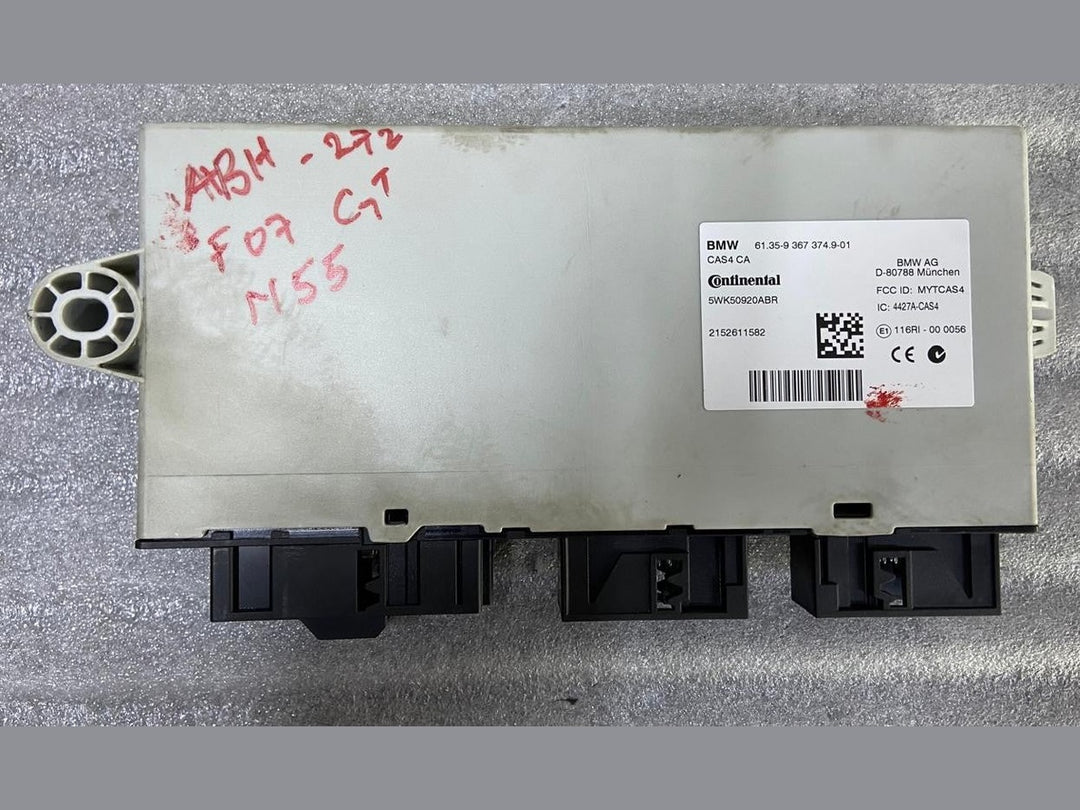 OEM BMW F07 N55 ENGINE COMPUTER CONTROL UNIT MODULE ECU SET 8639582-01
