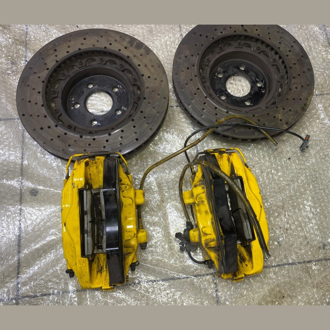 08-14 Mercedes-Benz W204 C-Class Front Left & Right Brambo Brake Calipers \Discs