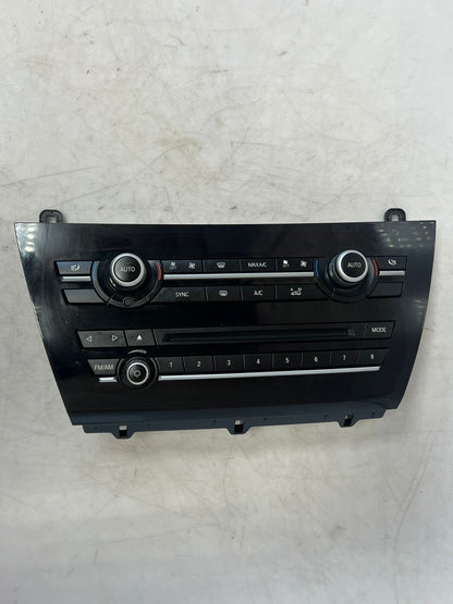 2015 BMW X5 F15 Climate Control A/C FM/AM PANEL Module 9365428 OEM