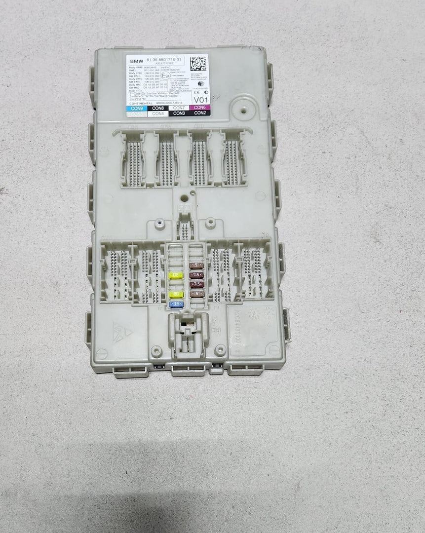 2016 BMW M5 Body Domain Control Module 8801716 5 Series G30 G31 