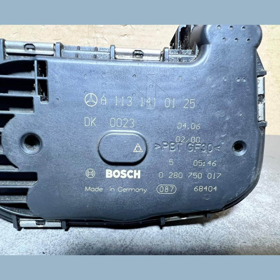 02-09 Mercedes-Benz W211 W220 E-Class OM113 Throttle Body Valve A113 1410125 OEM