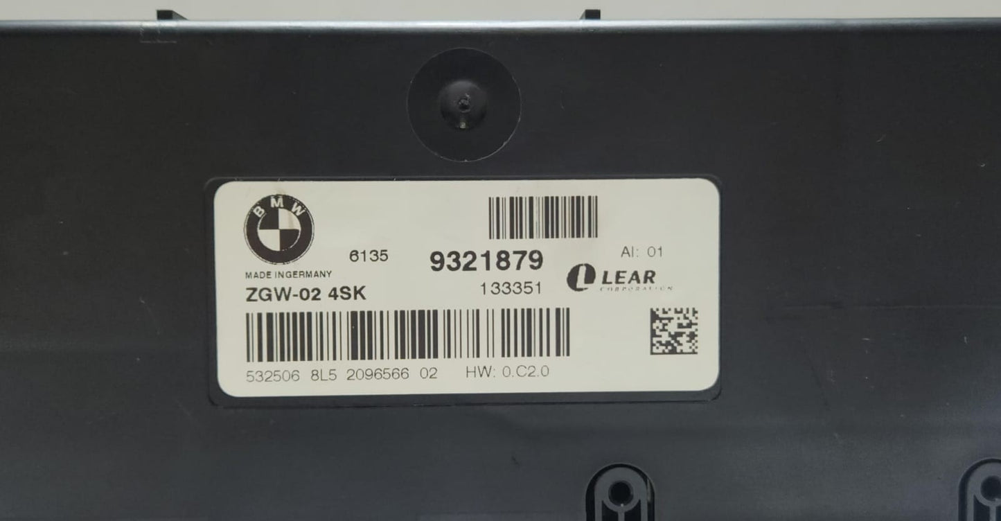 BMW Central Gateway Control Module 9321879 5 Series F10 and 6 Series F06 F13 OEM