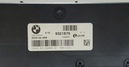 BMW Central Gateway Control Module 9321879 5 Series F10 and 6 Series F06 F13 OEM
