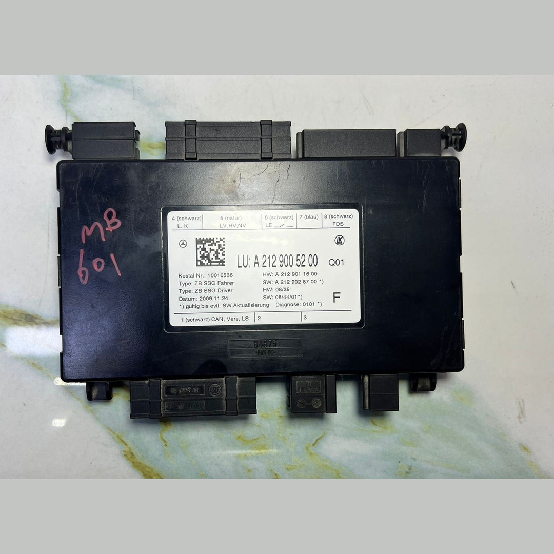 Mercedes W212 E-Class Front Driver Side Seat Control Module A212 9005200 OEM