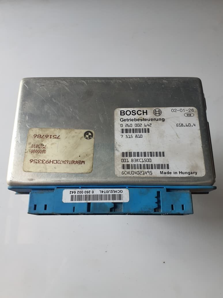 2001-2002 BMW 325i Transmission Control Module 7515810 E46 325C E39 525i E85
