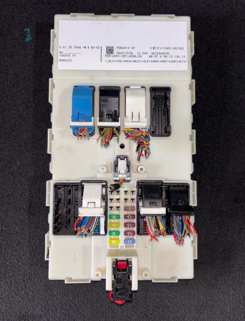 BMW F30 320i N20 ENGINE CONTROL ECU SET DME WITH KEY 8631725