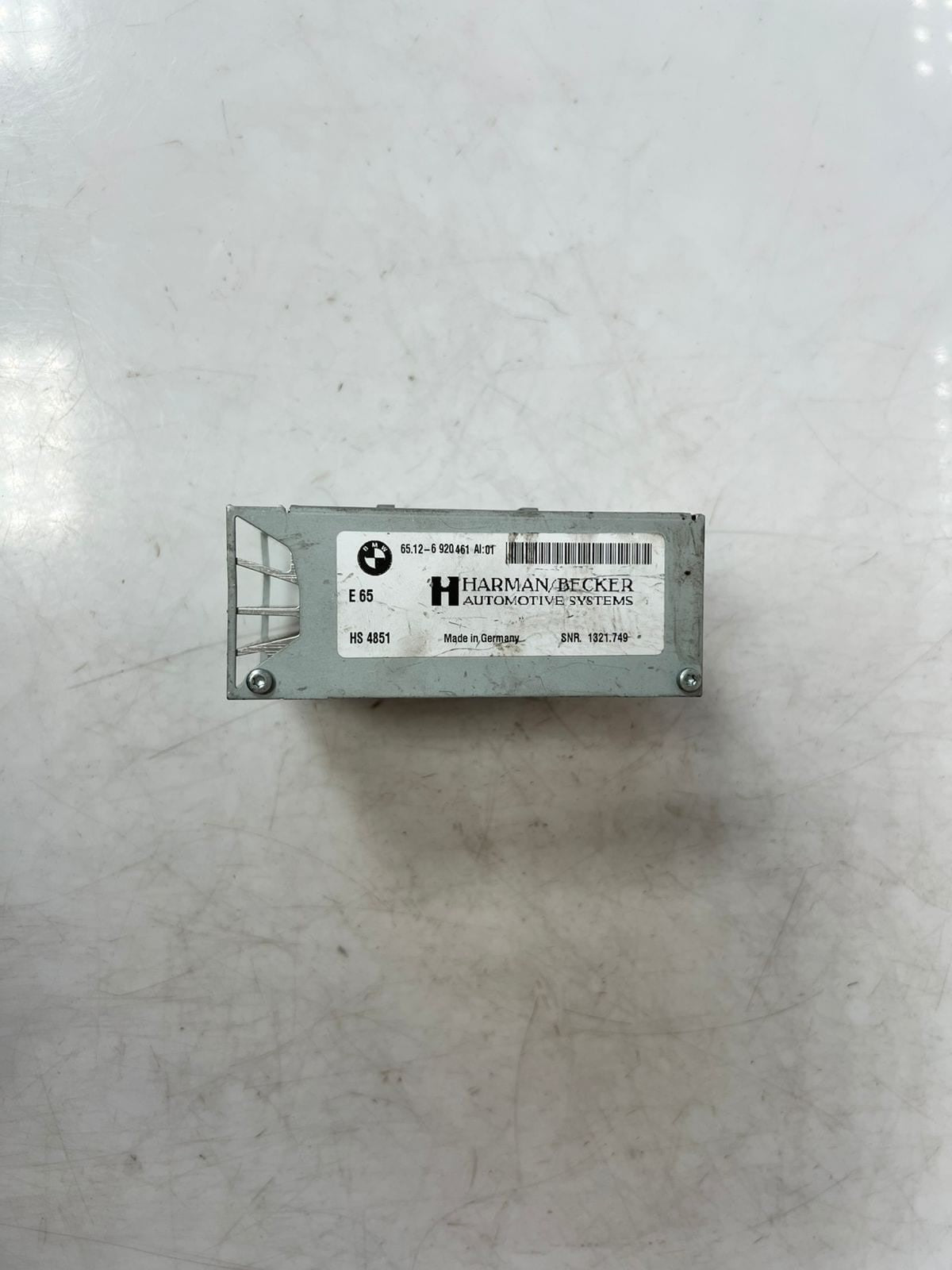 2008 BMW 528i E60 E61 E62 E63 E64 E65 HI-FI SOUND Audio Amplifier 6920461 OEM