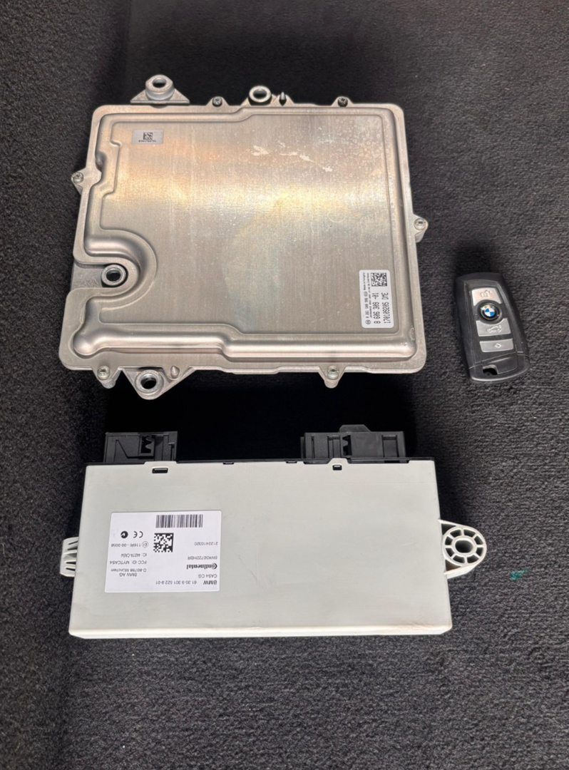 OEM BMW F10 F30 F20 N55 3.0 DME ENGINE CONTROL UNIT COMPUTER ECU SET 8606309