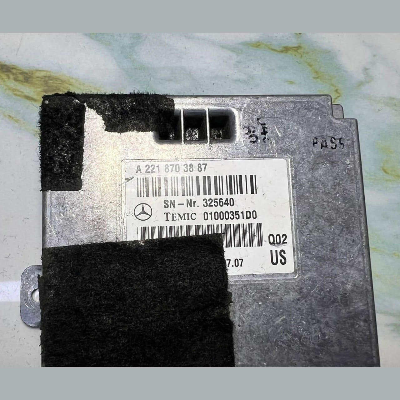 2008 Mercedes-Benz S550 Voice Control Module A2218703887 W221 S-Class
