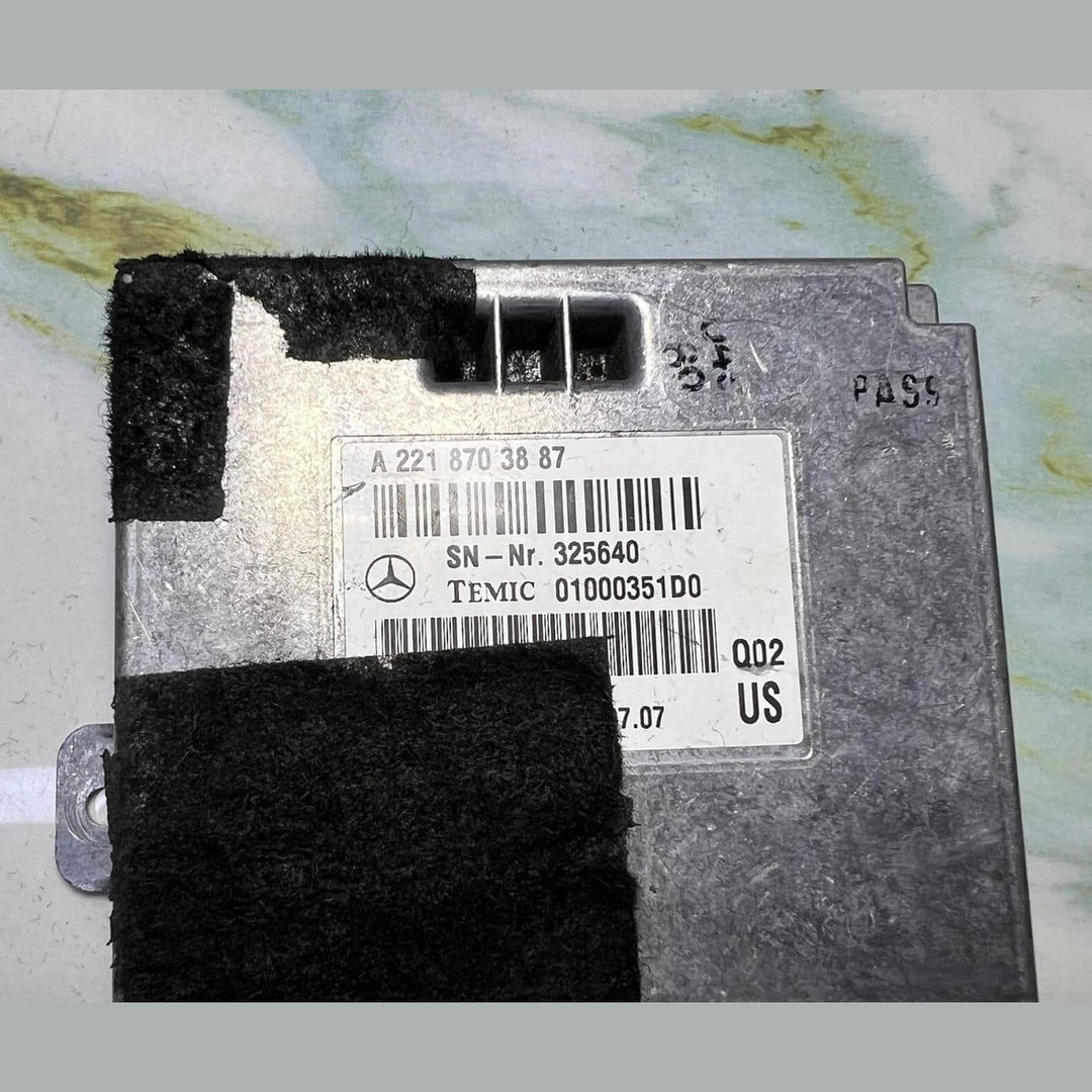 2008 Mercedes-Benz S550 Voice Control Module A2218703887 W221 S-Class