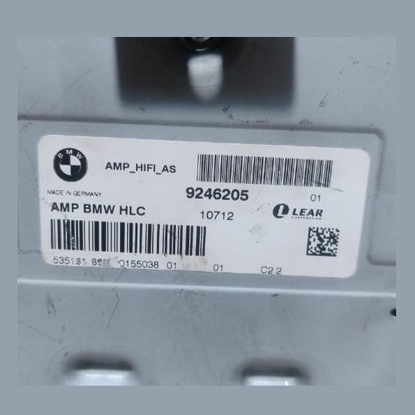 BMW 7 SERIES F01 5&3 SERIES RADIO SOUND AMPLIFIER 9246205
