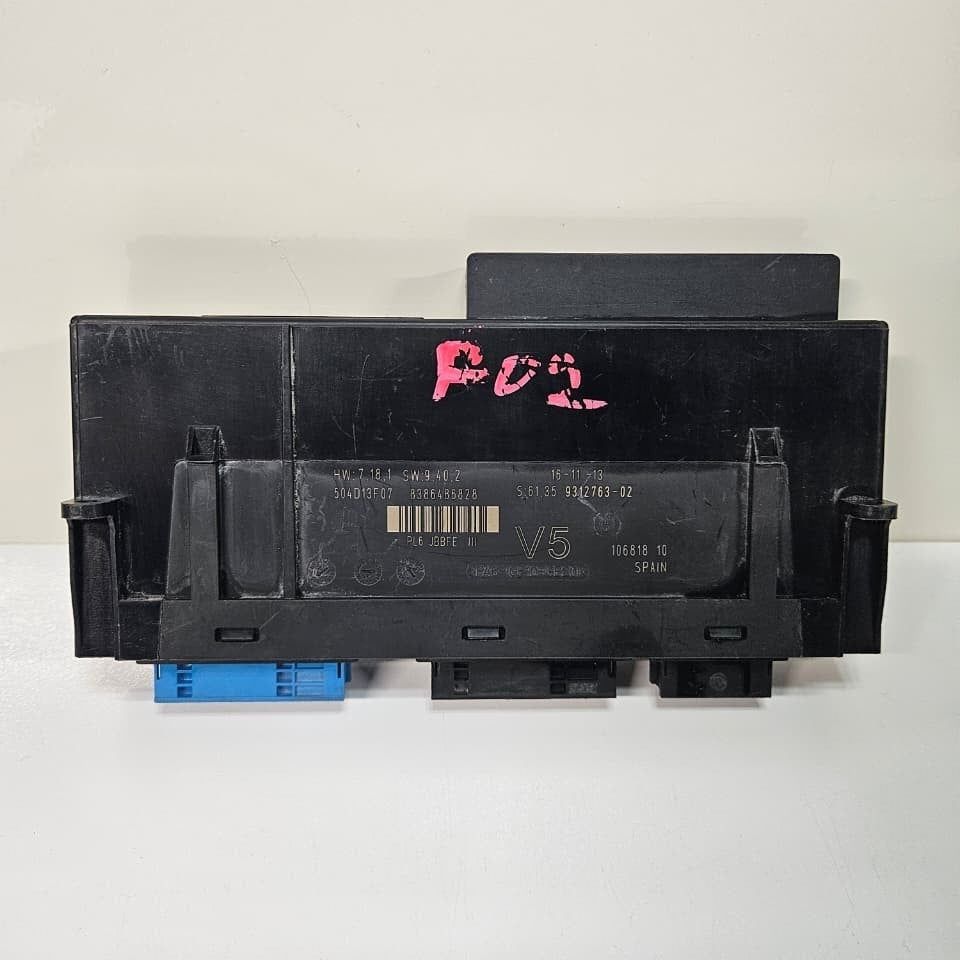 2009-2015 BMW F02 740Li PL6 JBBFE III Body Control Module BCM 9312763-02 OEM