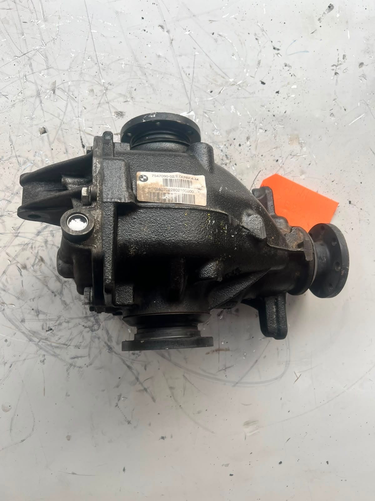 2007-2010 BMW X3 E83 Rear Differential 7547090 RATIO 4.44 