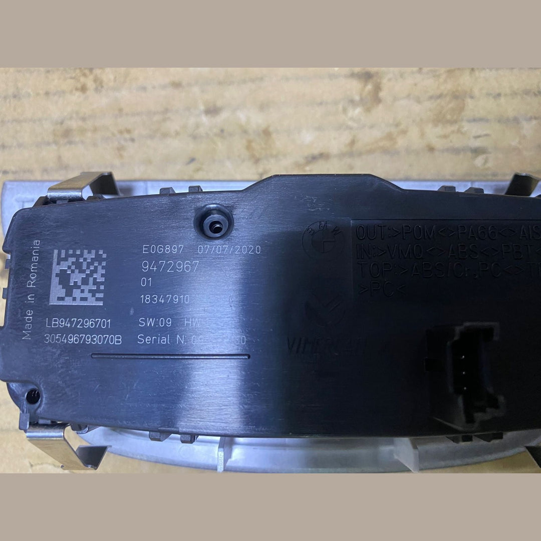 2017-2023 BMW 530i Headlight Control Switch 9472967 530i, 540i, M5, M550i xDrive