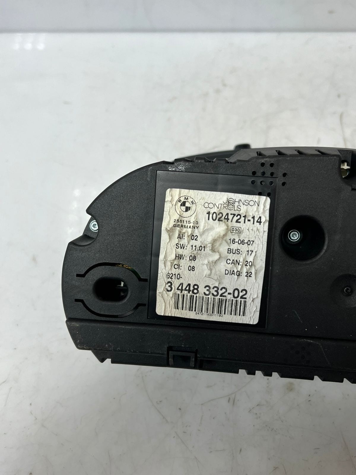 2007 BMW X3 E83 LCI N52 3.0si SPEEDOMEETER  Instrument Cluster 3448332 OEM