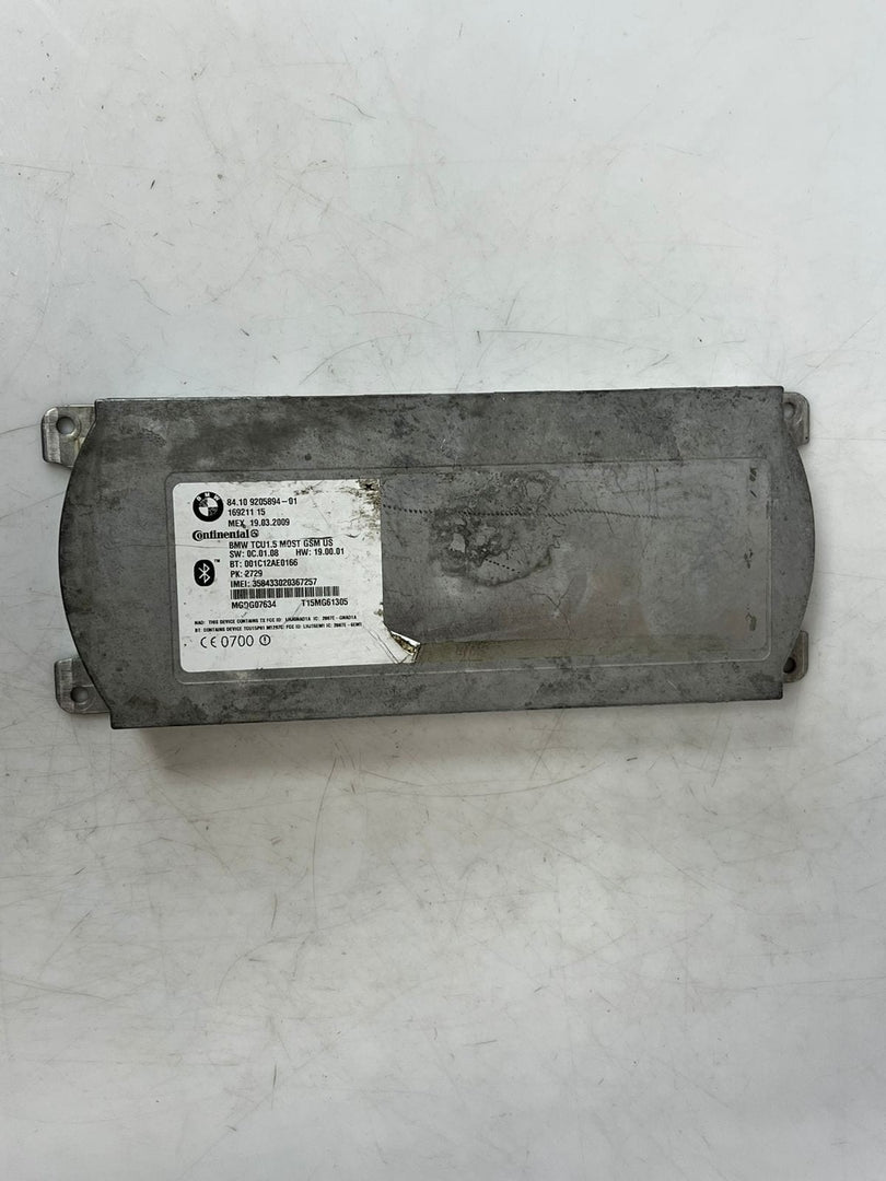 2009-16 BMW X5 135i 335d 528i 5 Bluetooth Telematics Control Module 9205894 OEM