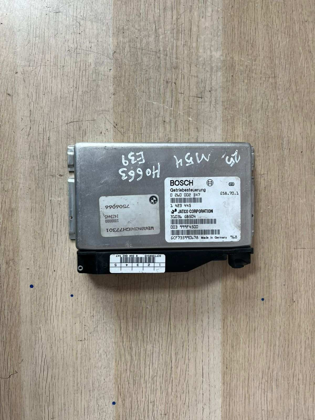 BMW Transmission Computer 1423445 2.3i M52 and 2.8i engines E39