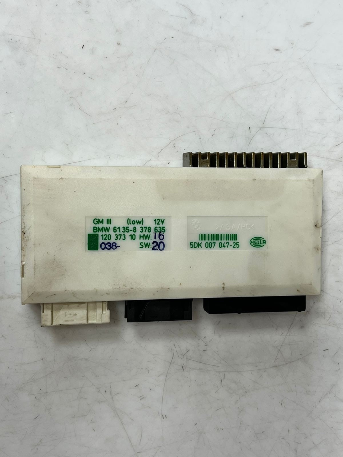 BMW 5 Series E39 GM3 LOW 12V Central Body Control Module 8378635 OEM