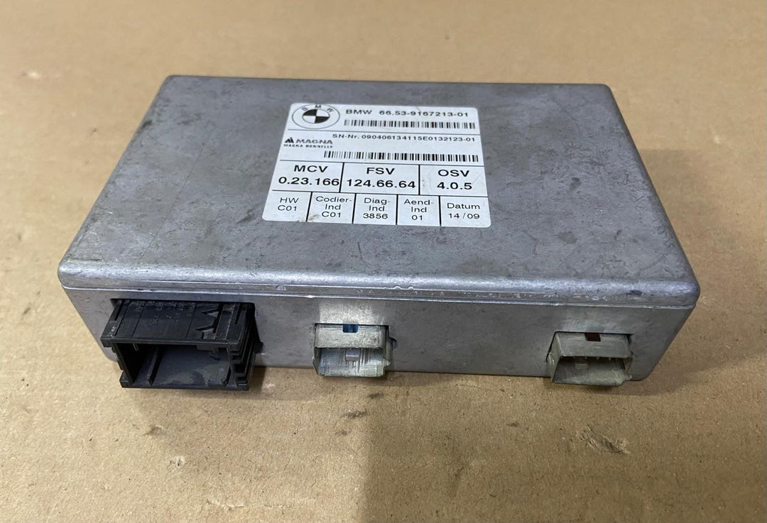 OEM BMW X5 E70 X6 E71 DOOR MIRROR CAMERA CONTROL UNIT MODULE 9167213