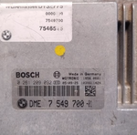 Load image into Gallery viewer, BMW 5 6 7 SERIES E60 E61 E63 E64 E65 E66 5.0I N62 ENGINE DME CONTROL ECU 7549700
