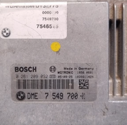 BMW 5 6 7 SERIES E60 E61 E63 E64 E65 E66 5.0I N62 ENGINE DME CONTROL ECU 7549700