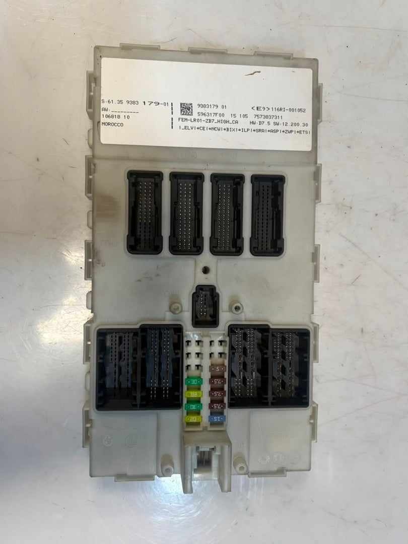 2015 BMW 3' F30 N26 328I Engine Control Module ECU SET DME FEM 8639594 OEM