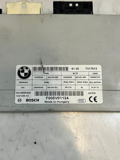 2011-2016 BMW F10 528i 535i 550i Tailgate Lift Control Module 7317512 OEM