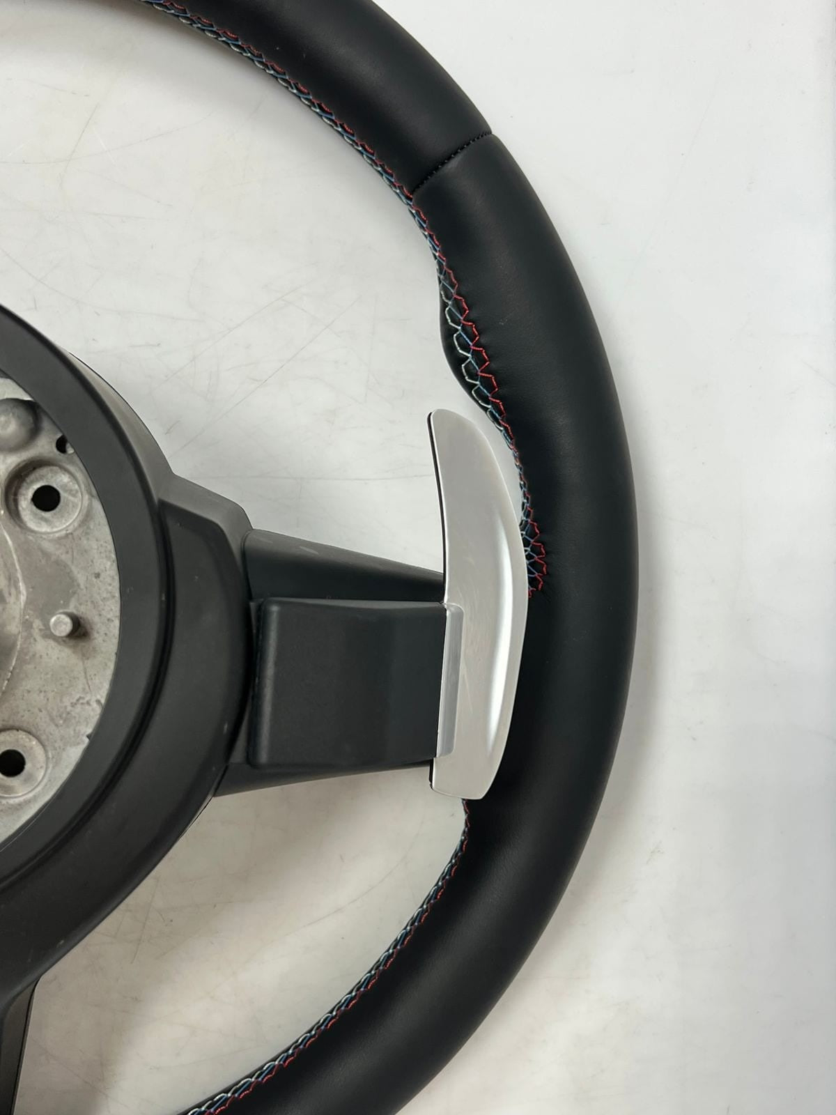 BMW M3 F80 M2 F87 F20 M4 F82 M SPORT STEERING WHEEL M COLORED TRIM 3074437 OEM