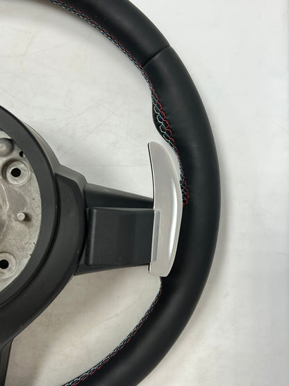 BMW M3 F80 M2 F87 F20 M4 F82 M SPORT STEERING WHEEL M COLORED TRIM 3074437 OEM