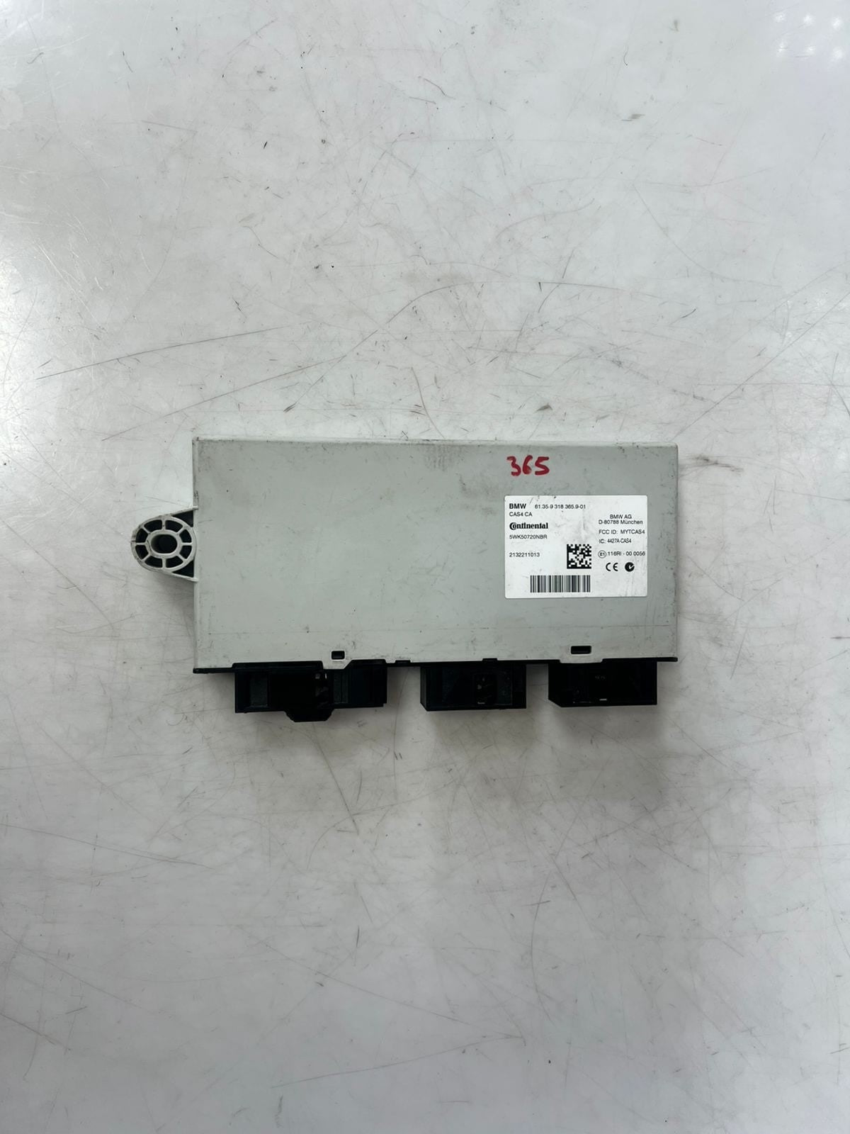 2014 BMW 535d 7' F01 F02 CAS CAR ACCESS SYSTEM Control Unit LHD 9318365 OEM