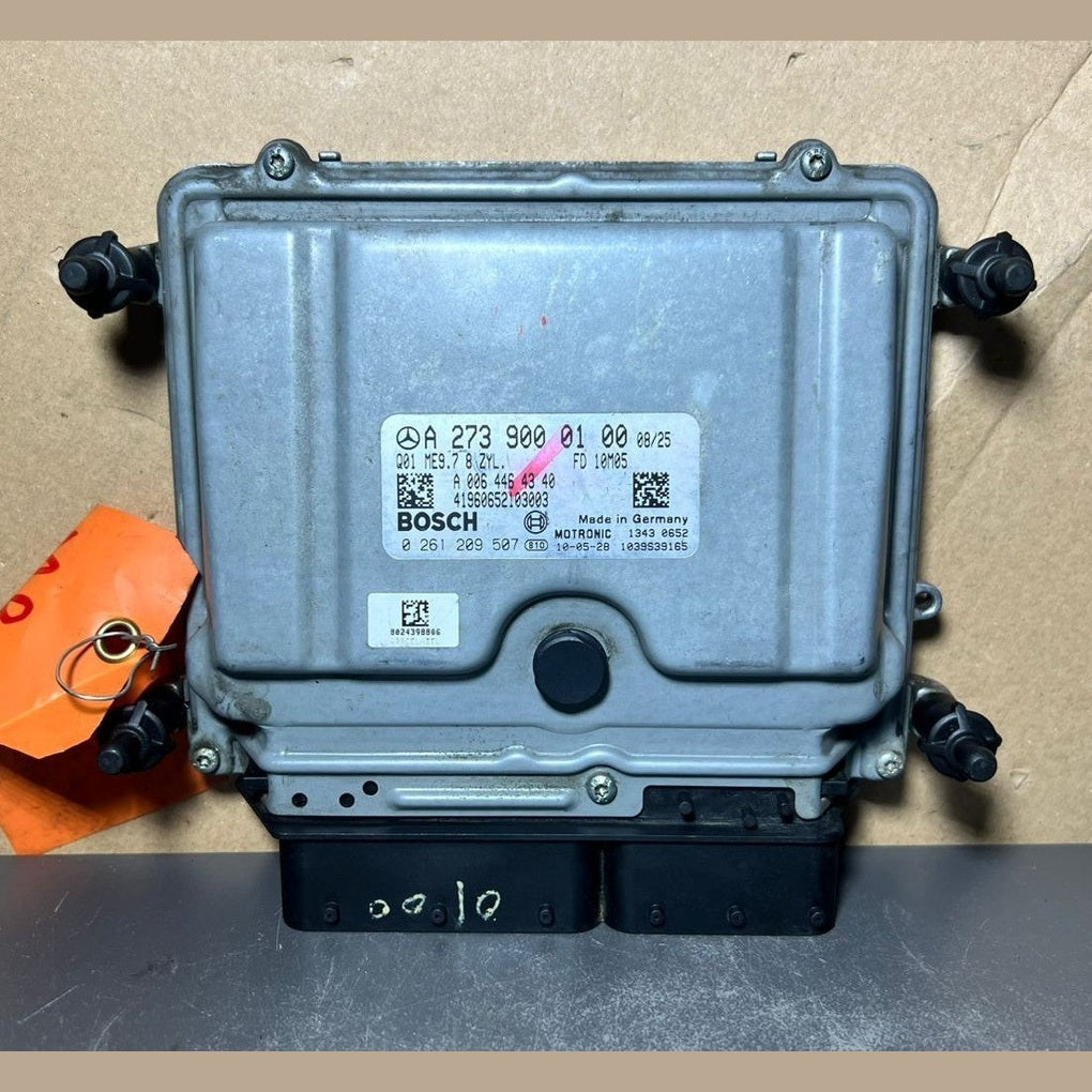 07-12 Mercedes W164 GL450 Engine Control Module Unit ECM ECU A273 9000100 OEM