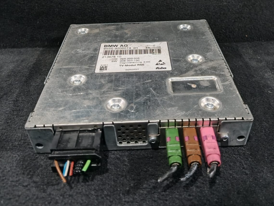 BMW 7 3 4 5 F01 F30 F06 X3 X4 X5 X6 TV MODULE / CONTROL UNIT - 9206014