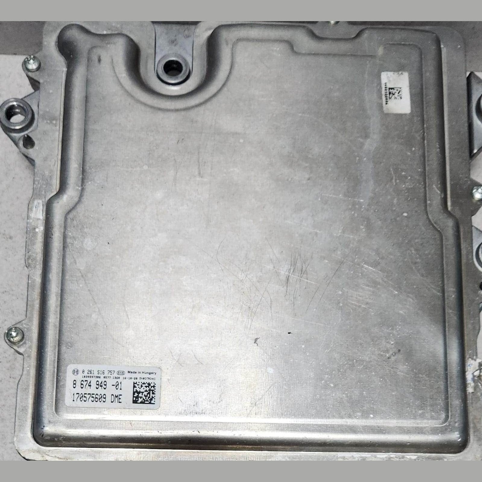 2017 BMW X5 Engine Control Module 8674949 N55 F16 3.0 ECU SET 