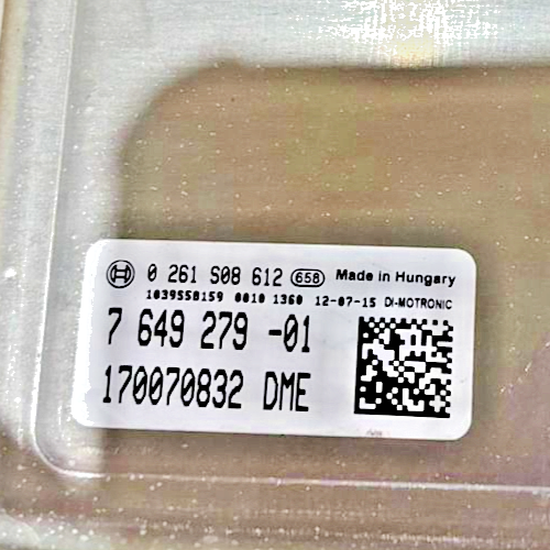 BMW F30 F31 335i N55 B30A DME ENGINE CONTROL ECU ONLY FEM KEY - 7649279