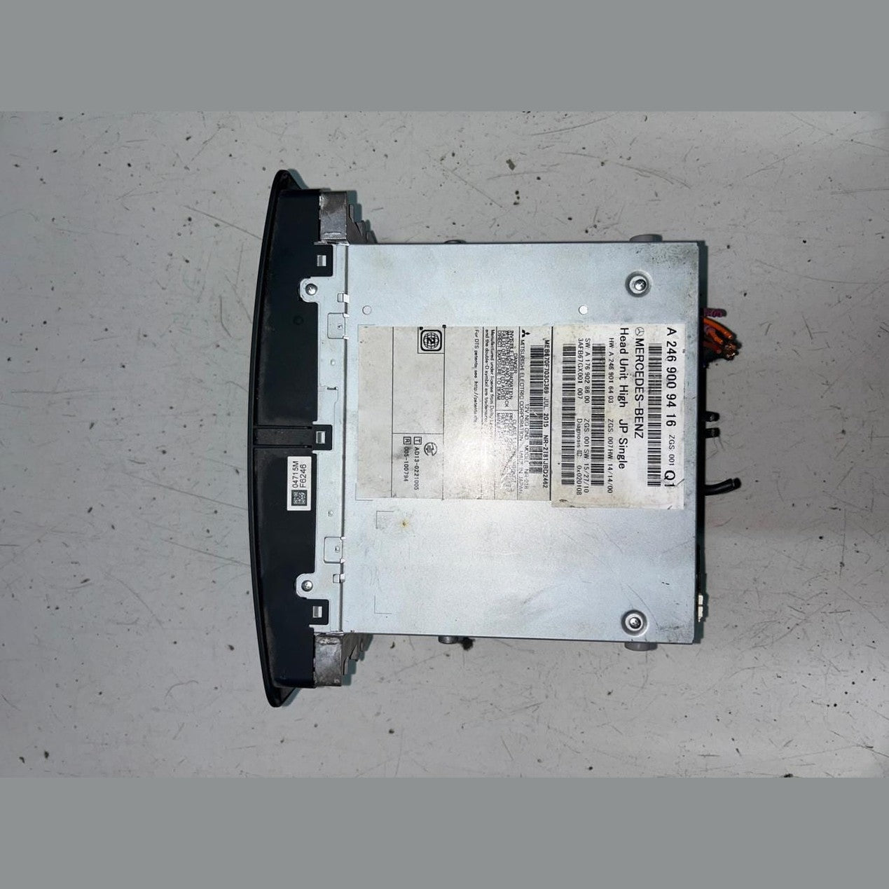 2016 Mercedes-Benz CLA180 Control Unit Complete A2469009416