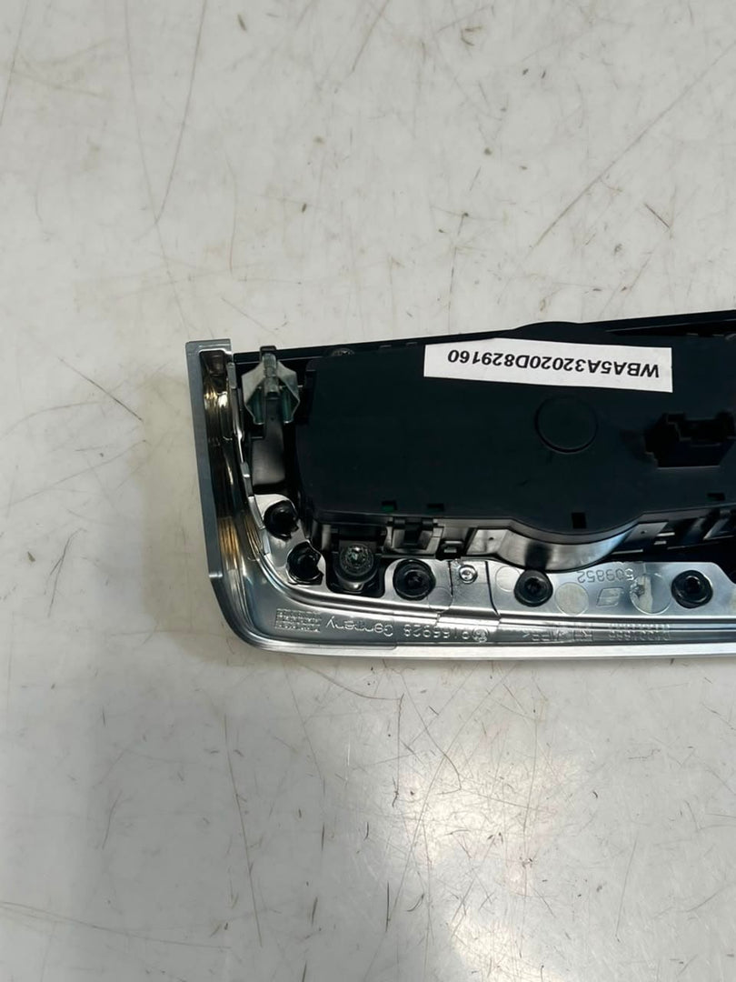 BMW 5 Series F10 F11 Headlight Switch Panel Trim Driver Glossy 9166928 OEM