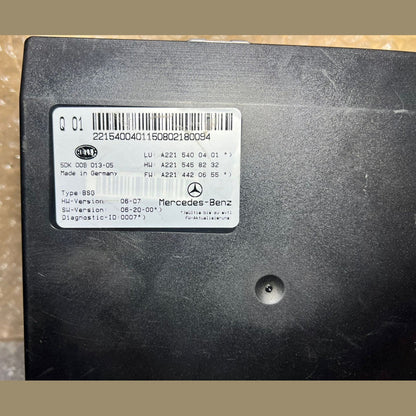 07-13 Mercedes W221 S550 CL63 AMG Electric Power Supply Control Fuse Box Module
