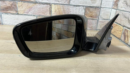 2016-2019 BMW 550i G30 RHD PASSENGER Side View Mirror 046412 CAMERA BLIND SPOT