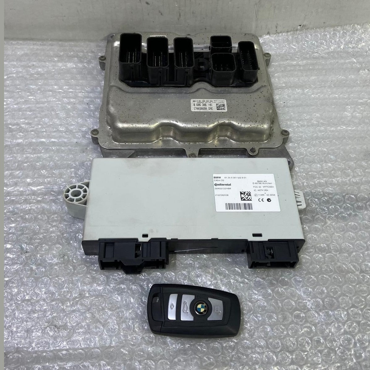 OEM BMW F10 F11 F25 F30 2010-2017 N20 ENGINE CONTROL UNIT ECU KIT DME 8606306