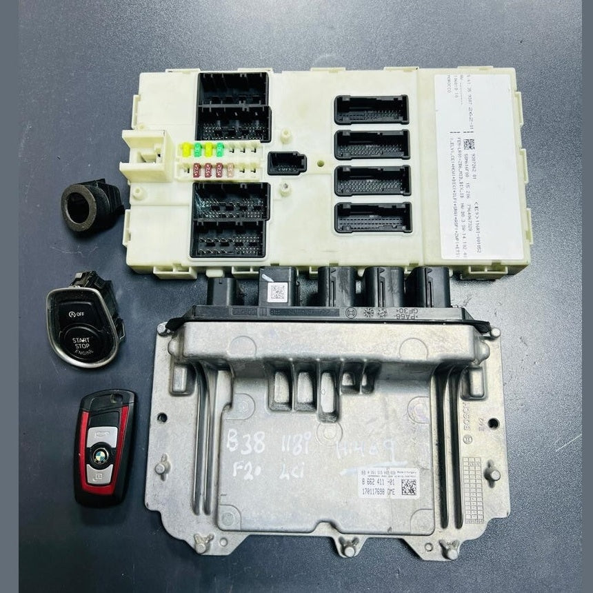 BMW 118i 318i F30 F20 2015 B38 MOTORSTEUERGERÄT ECU KIT DME 8662411