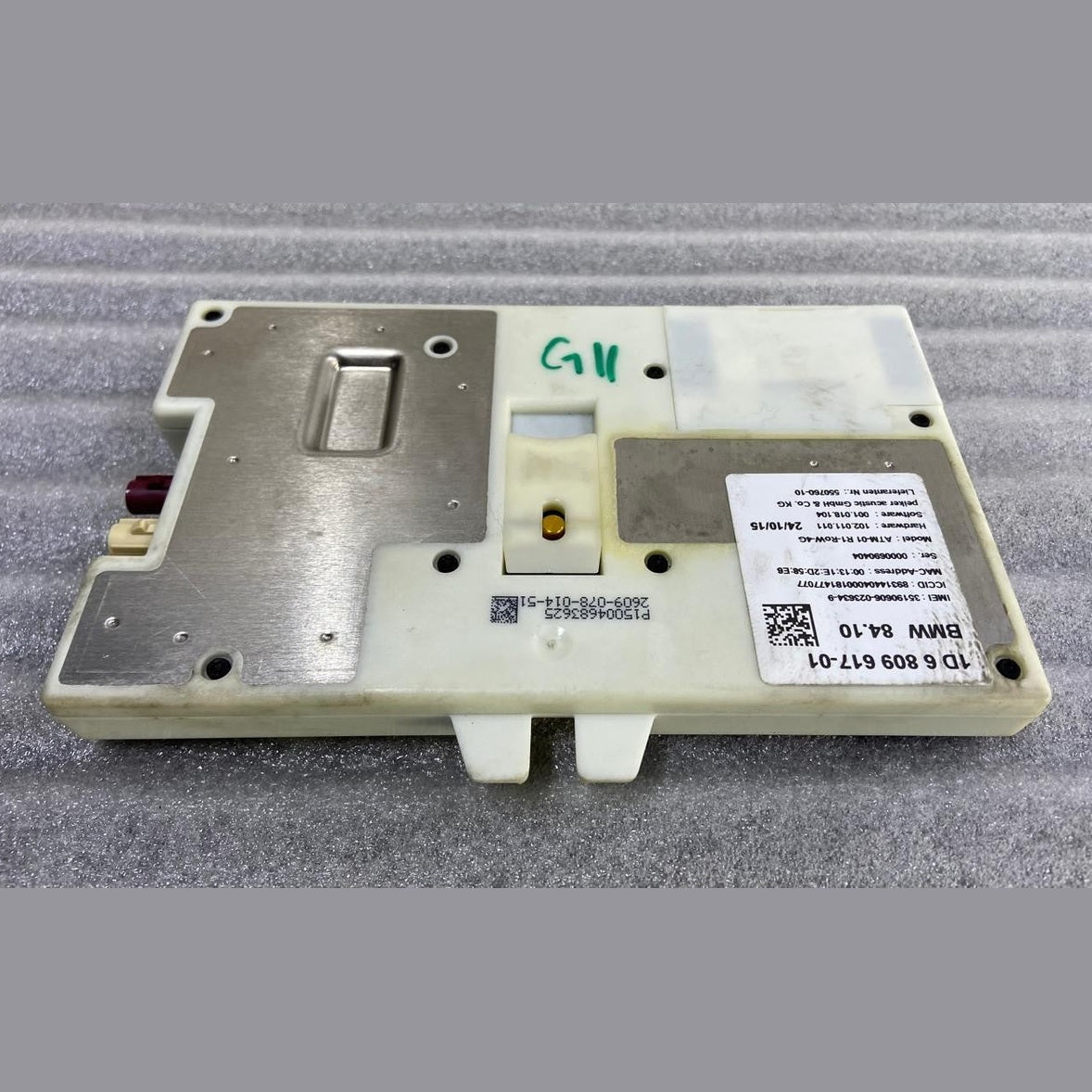 OEM BMW G11 ROOF ANTENNA BODY DOMAIN COMPUTER MODULE 6809617