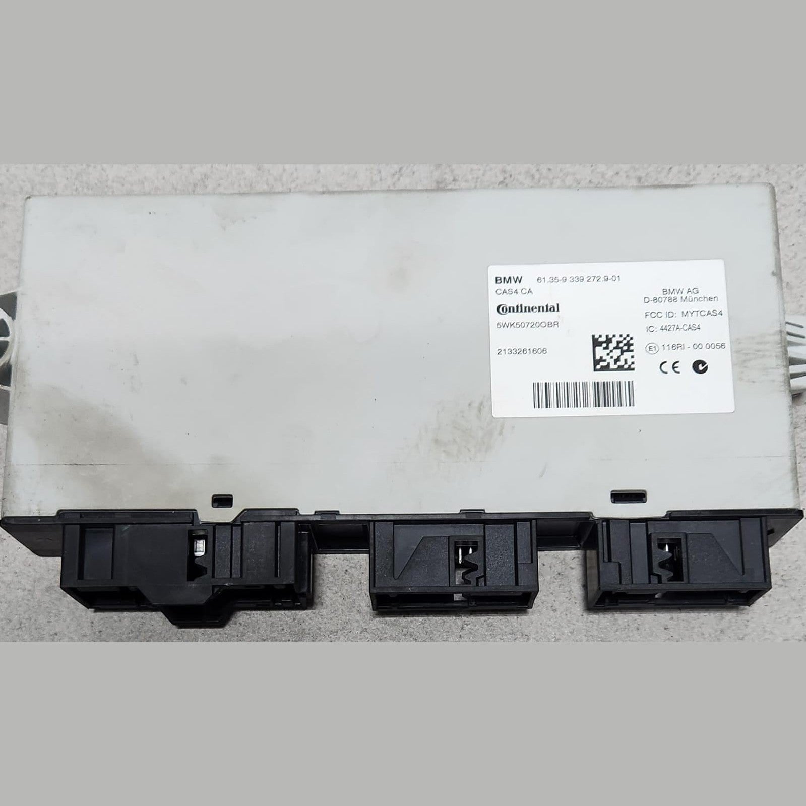 2014 BMW 320i 2014 F30 N20 Engine Control Unit DME ECU Set 8626172 OEM
